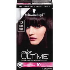 Black cherry color Schwarzkopf Ultime Permanent Hair Color Cream, 1.3 Black Cherry