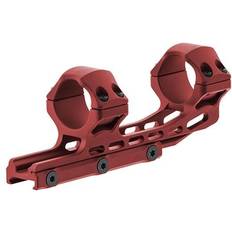 Chasse Leapers UTG ACCU-SYNC 30mm High Profile 50mm Offset Picatinny Rings, Matte Red