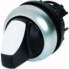 Druckschalter Eaton M22-WK Selector Front ring (PVC) Toggle Black 1 pc(s)