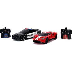 Giocattoli Hyper-Chargers Twin Pack R/C 2-Pack Black/Red/White One-Size