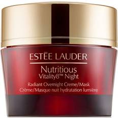 Estée Lauder Night Creams Facial Creams Estée Lauder Nutritious Vitality8 Night Radiant Overnight Creme/Mask 1.7fl oz