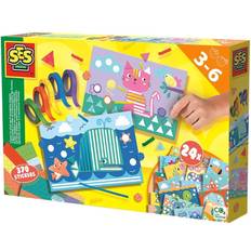 Plástico Sets de creatividad SES Creative I Learn to Glue & Recognize Shapes 14632