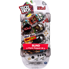 Tech Deck Fingerskateboards Tech Deck Finger Skateboard 4 Pack Blind