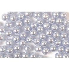 "Voksperler 3mm 25g l.blå"