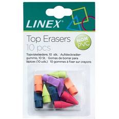 Linex Top Eraser 10-pack