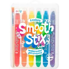 Ooly Smooth Stix Watercolor Gel Crayons Set of 6