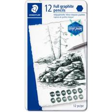 Staedtler mars lumograph 12 blyanter Staedtler Mars Lumograph full Graphite 12-pack