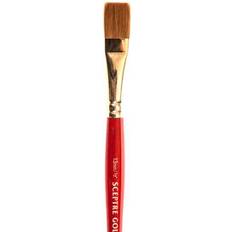 Røde Pensler Winsor & Newton and Sceptre Gold Series 606 Artist Brushes 1/2 in (13 mm)