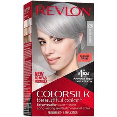 Revlon ColorSilk Permanent Hair Color 82B Silver Blonde