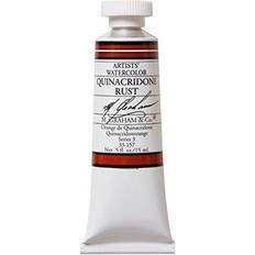M. Graham M. Graham Artists' Watercolor Quinacridone Rust, 15 ml tube