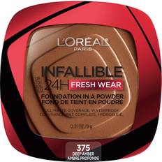 L'Oréal Paris Infallible Up To 24HR Fresh Wear In A Powder #375 Deep Amber