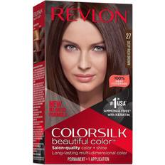 Revlon ColorSilk Ammonia-Free Permanent Hair Color, 27 Deep Rich Brown CVS