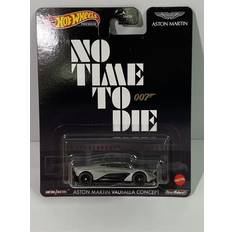 Hot Wheels Cars Hot Wheels Aston Martin Valhalla Concept Light Green Metallic with Dark Green Top (James Bond 007) "No Time to Die" (2021) Movie Diecast Model Car