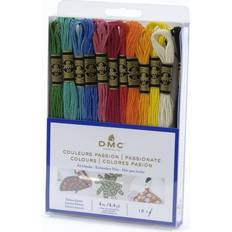 DMC Garn & Handarbetsmaterial DMC Moulinégarn 12-pack Passionate colours