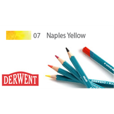 Jaune Crayons aquarelle Derwent Watercolour Mine 3.4 mm