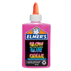 Elmers Elmers Glow-In-The-Dark Bastelkleber Rosa 147ml-Flasche