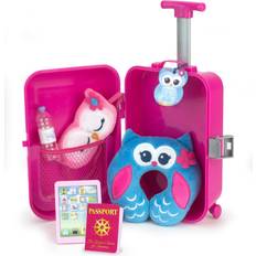 Suitcase set Sophia's 18" Doll Travel Suitcase Set Hot Pink Pink