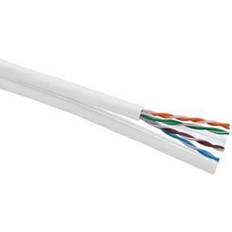 Leviton Elkabler Leviton Datakabel Kat6 U/utp Lsf/oh Iec 332.1 Euro Class Eca Dobbelt Hvid T500 Leviton (Brand-rex)