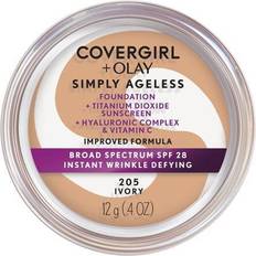 CoverGirl Simply Ageless Instant Wrinkle-Defying Foundation SPF28 #205 Ivory