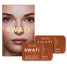 Lentes mensuales Lentes de Contacto Swati 1-Month Lenses Bronze