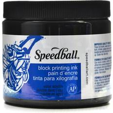 Speedball Block Printing Water Soluble Ink black 16 oz