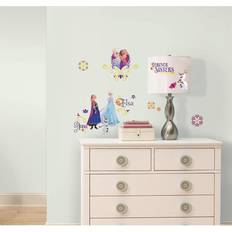 Disney Vægdekorationer Børneværelse RoomMates Wallstickers Frost Søstre