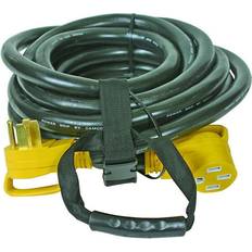 Camco 30 ft. Power Cord, Black & Yellow