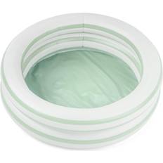 Liewood pool Liewood pool Leonore, rand dusty mint/creme