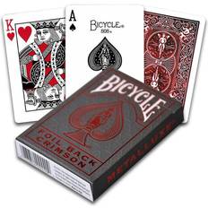 Kortlek poker Bicycle Metalluxe Red Poker Kortlek