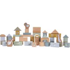 Little Dutch Byggleksaker Little Dutch Building Blocks blue