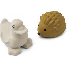 Liewood Badelegetøj Liewood Badelegetøj Henrik bath toys 2-pack Golden caramel/sandy mix