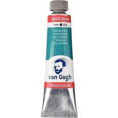 Van Gogh Hobbymateriale Van Gogh Acrylic Colour Tube Turquoise Blue 40ml