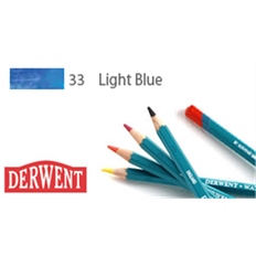 Blå Akvarelpenne Derwent DW Akv.blyant Light Blue 33