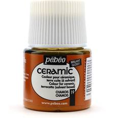 À base d'eau Peintures Émail Pebeo Ceramic Air Dry China Paint chamois 45 ml