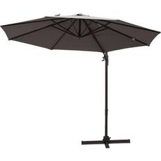 Parasol OutSunny Alfresco Cantilever Hanging Parasol, Grey