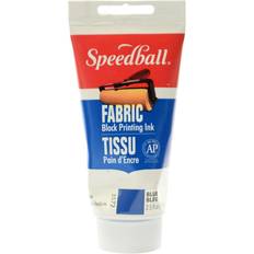 Speedball Block Printing Fabric Ink 2.5 oz. blue