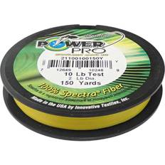 Flätad fiskelina PowerPro Spectra Fiber Flätad Fiskelina 150YD/50 pund