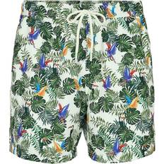 Björn Borg Print Swim Shorts - White/Green