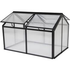 80 cm Miniväxthus Harald Nyborg Mini Greenhouse for Pall Collar 0.96m² Aluminium Polycarbonate