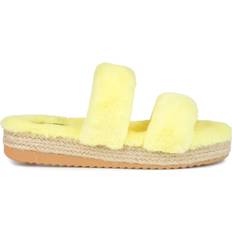 Women - Yellow Slippers Journee Collection Relaxx - Yellow