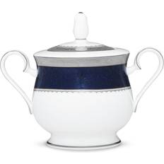 Noritake Odessa Cobalt Platinum Sugar Bowl