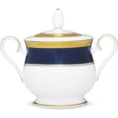 Noritake Odessa Cobalt Gold Sugar Bowl