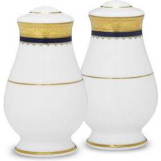 Gold Spice Mills Noritake Odessa Cobalt Gold Pepper Mill, Salt Mill