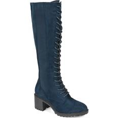 Journee Collection Jenicca Medium Calf - Navy