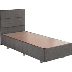 200cm Sängyt Trademax Sänky Linento Furniture Silver Grey 90x200 cm