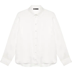 Cecily Silk Shirt - White
