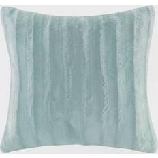 Madison Park Duke Faux Fur Complete Decoration Pillows Blue (50.8x50.8cm)