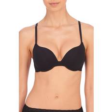 Natori Sheer Glamour Push-Up Bra - Black