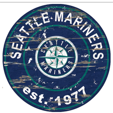 Fan Creations Seattle Mariners Round Sign Board