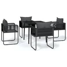 vidaXL 3099084 Matgrupp, 1 Bord inkl. 4 Stolar